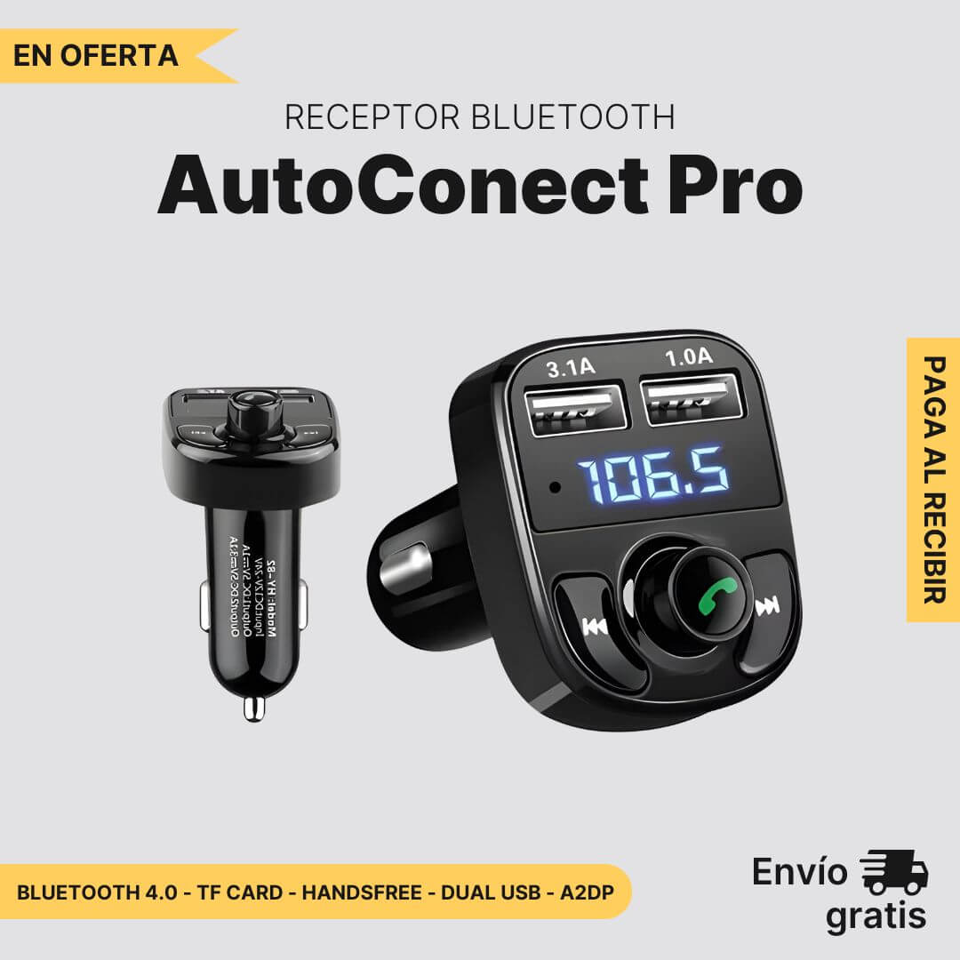 Receptor Bluetooth AutoConect Pro